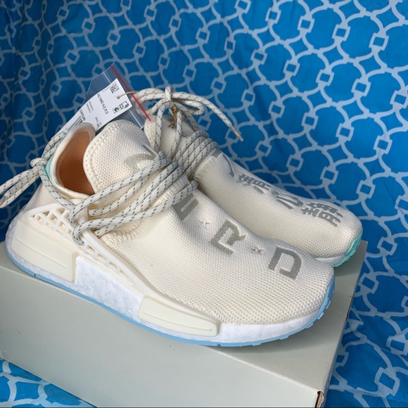 Adidas NMD Youth size 5y human race Pharrell x 20th